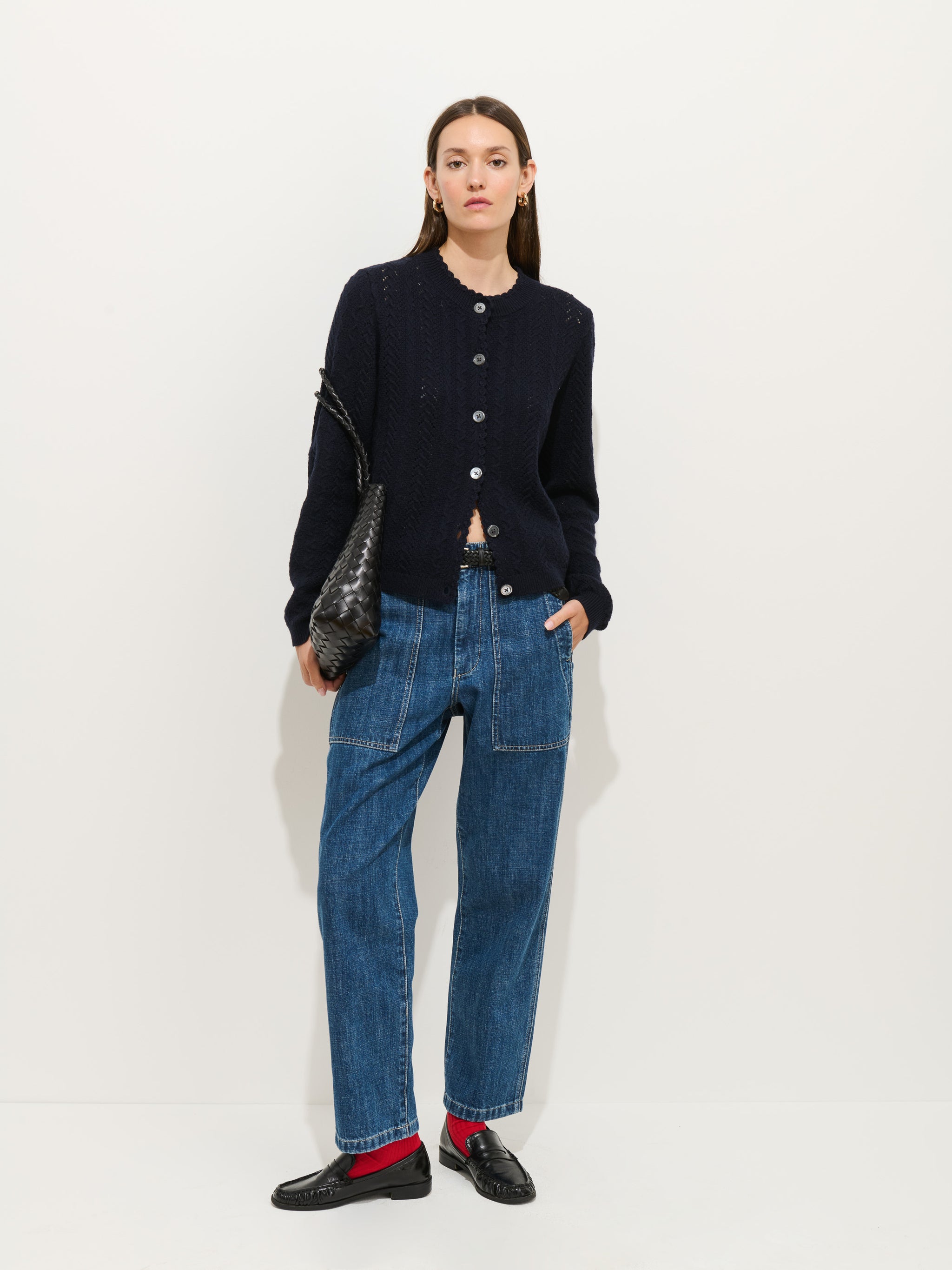 Alex Mill - Annalise Sweater (Navy) – Pattino